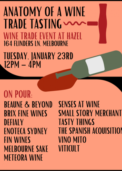 Hazel trade tasting